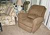Relax in the recliner while enjoying the breathtaking view of the beach.