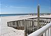 Access to beach in front of Legacy from pool area.