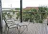 Deck balcony - view to street side.