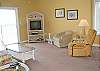 Living room area - additional view.