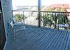 Deck area.