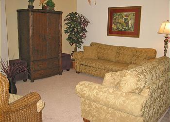 Gulf Shores Condominium rental - Interior Photo - Living Room Area