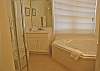 Bedroom 1 bath - has separate shower.
