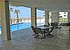Perdido Quay outdoor pool covered area.