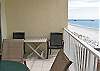 Additional view of balcony.