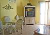 Living/dining area.
