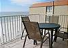 Balcony - corner unit.