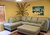 Partial view of TV room.