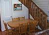 Downstairs dining area