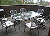 There is also a gas BBQ just to the left of this photo, and an umbrella for the table, if you so choose.