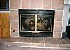 Turn on this gas log fireplace and cozy up with a good book or glass of your favorite wine.