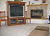 Watch a great movie and enjoy a fire in the wood burning fireplace.