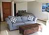 The downstairs studio has both a queen bed (see prior photo) as well as three couches, a TV and a DVD player.  This room is PERFECT if you've got kids who want to hook up a video game system.