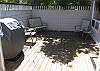 The large decks off this home allow you and your group to take advantage of great Cambria weather.