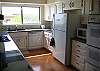 The owners recently installed granite counter tops and a new stove.  There are great views of the ocean out this window as well.
