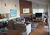 Sit back and relax in this comfortable and open great room.  Whether you choose to take in the ocean view from the large west-facing windows or watch the game on the new 40" HDTV, this room is sure to please.