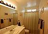 Triple vanity, shower and tub