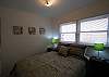 Soothing colors and ocean breezes make for perfect sleeping.  Bedroom One has a larger closet.