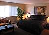 Spacious master bedroom with dressing area