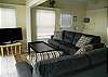 Door opens to living and dining area. TV, basic cable and wireless.