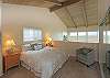 Master bedroom suite, with views of the ocean