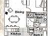 Waikoloa Condominium rental - FloorPlan Photo - Floorplan in Reverse