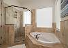 3rd Level King Master Ensuite with Walk-in Shower and Soaking Tub.