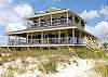 View of home from the surf