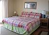 3rd floor:  Master bedroom with a king-size bed and private full bathroom.