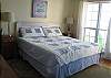 2nd Floor:  Bedroom 2 has king-size bed and a private deck overlooking the Gulf of Mexico.