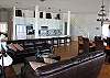 Main level kitchen, dining and living areas all with spectacular views of Gulf