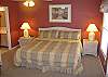 King-size bed in Master bedroom #1