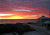 Another beautiful sunset view from the beach in front of Memories by the Sea