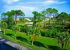 View of the dunes and the Gulf of Mexico from the kitchen bay