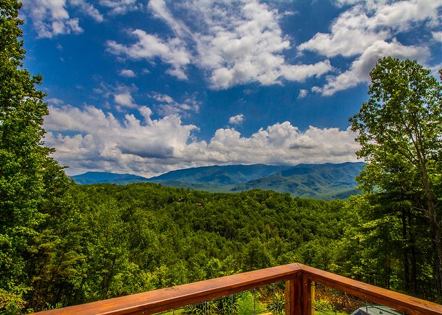 Gatlinburg Tn United States Treehouse View Cobbly Nob Rentals