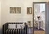 With view of the adorable entry and dining area, this space is perfefct for couples or close friends traveling together
