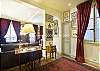 Feel right at home in this rich entryway.