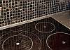 Kitchen Range Detail with tile back splash