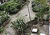 Yes, you get your own private area to visit with friends in the courtyard just below the unit. You will be able enjoy drinks, or even smoke since all CobbleStay apartments are strictly non smoking.