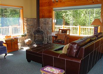 Great Room at Deer Island Chalet