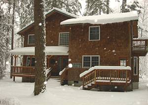 River Dance Retreat in a Winter Wonderland