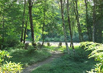 Salmon River Front at Woodland Lodge in Welches, Oregon