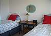 bedroom w/ twins