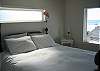 bedroom w/ queen