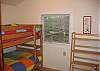 bedroom w/ twin bunks