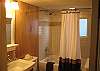 downstairs brand new bath with tub
