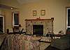 living room are w/ gas fireplace