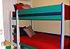 bedroom w/ twin bunks
