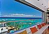 Ocean and Diamond Headviews  from this Waikiki Vacation Rental