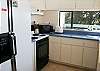The sweet, fully equipped galley kitchen, is a great place to whip-up your very own culinary delight!